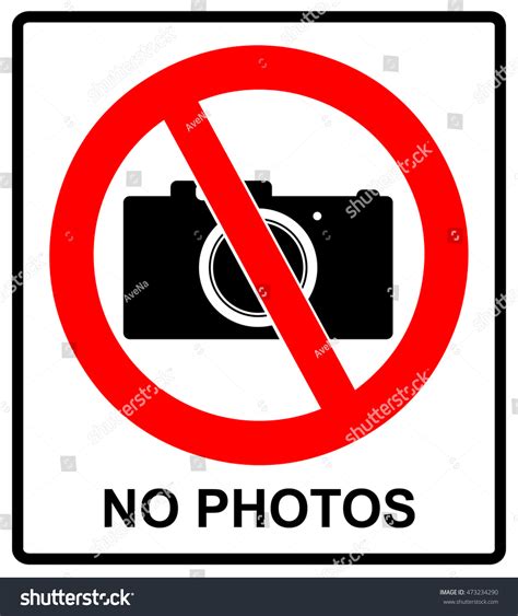 412 No Photos Please Images, Stock Photos & Vectors | Shutterstock