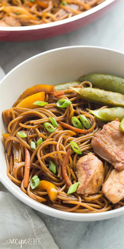 One Pot Teriyaki Chicken And Noodles Recipe