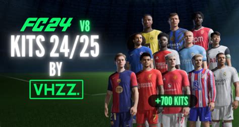 EA FC 24 Kits 24/25 Pack | +700 Kits | FIFA Infinity Downloads