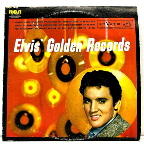 Elvis Golden Records Elvis Presley Vinyl Rca Victor Records Ebay