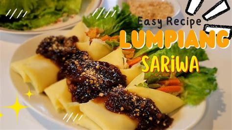 Lumpiang Sariwa At Homemade Wrapper Youtube