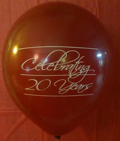 Custom Print Balloon Names and Messages