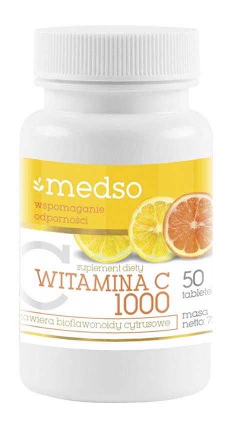 Suplement diety Medso Witamina C1000 Z Bioflawonoidami 50 Kapsułek