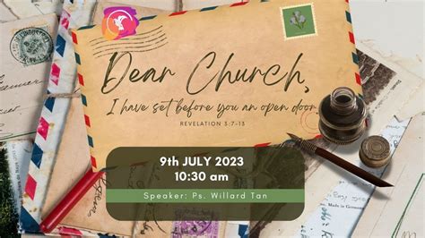 Grace Assembly Klang English Celebration Service 9th July 2023 10 30 Am Youtube