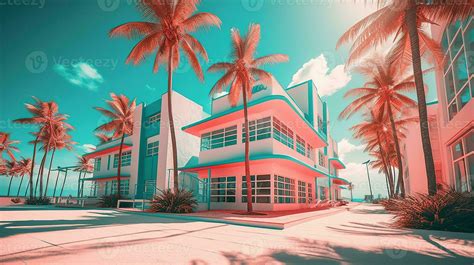 Miami Retro Stock Photos, Images and Backgrounds for Free Download