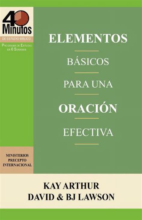 Pre Owned Elementos Basicos Para Una Oracion Efectiva The Essentials