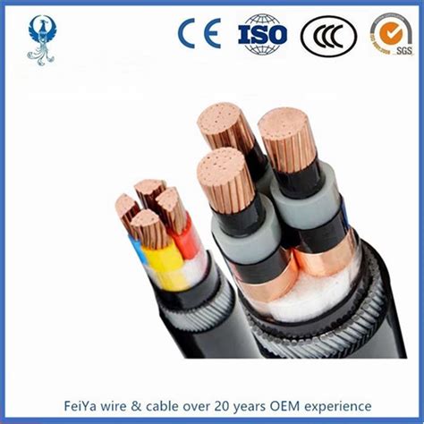 Lv Mv Hv Armoured Power Cable Xlpe Insulated Copper Core Steel Tape