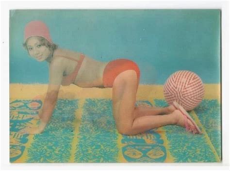 POSTCARD 3D NUDE Erotic Breast Pin Up 2 53 PicClick UK