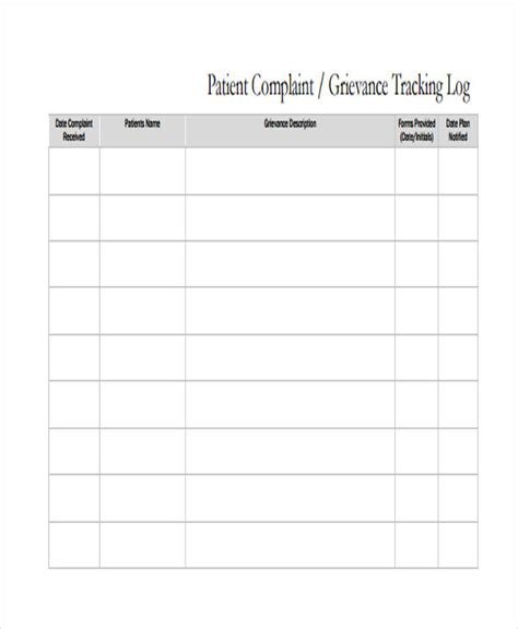 Free 32 Tracking Forms In Pdf Ms Word Excel