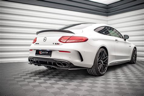 Splitter Tylny Z Dyfuzorem Mercedes Amg C Amg Coupe Amg Aero Pack