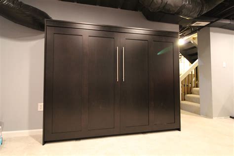 Horizontal Murphy Bed With Storage Homedecorish