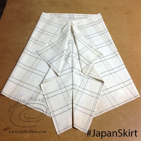 Studio Faro Japan Skirt Sewing Instructions