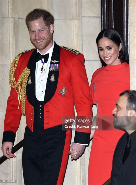 Prince Harry, Duke of Sussex and Meghan, Duchess of Sussex attend the ...