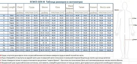 Таблица размеров ноутбуков