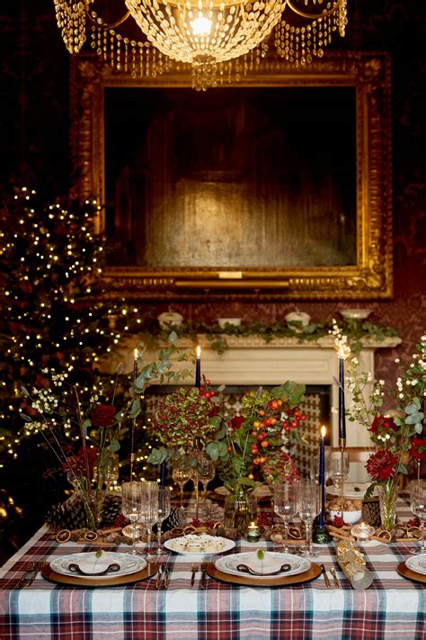 Christmas Dinner Centerpiece