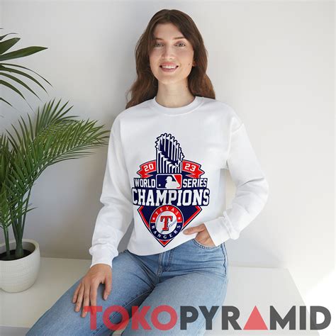 Texas Rangers 2023 World Series Trophy Shirt - TokoPyramid