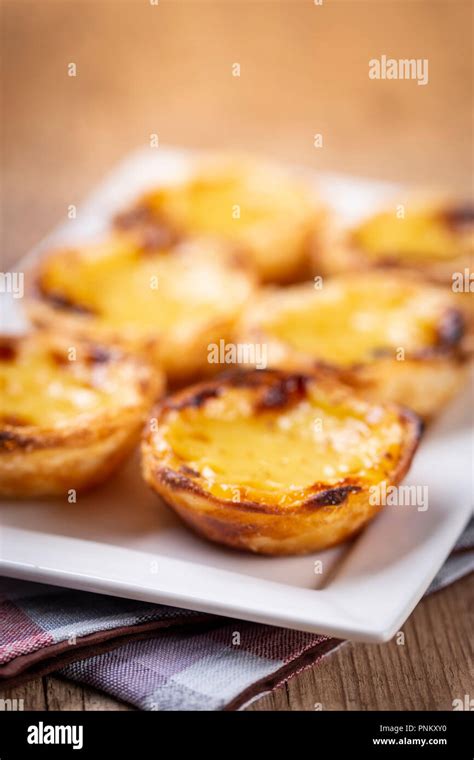 Natillas T Pica Portuguesa Empanadas Pastel De Nata O Pasteles De