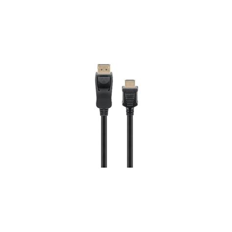 Goobay DisplayPort Male To Male Connector 2m Cable 1 4 GeeWiz