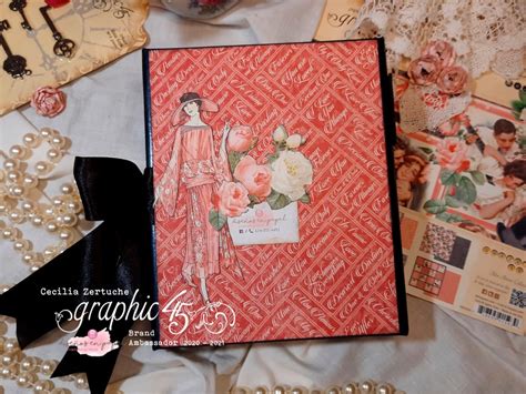 Mini Album Tutorial Graphic Mon Amour Photofolio Pdf And Etsy