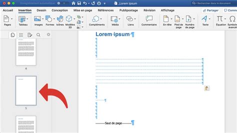 Comment Supprimer Une Page Dans Un Document Word