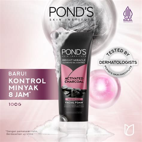 Jual Ponds Bright Miracle Ultimate Oil Control Facial Foam 100g 20x