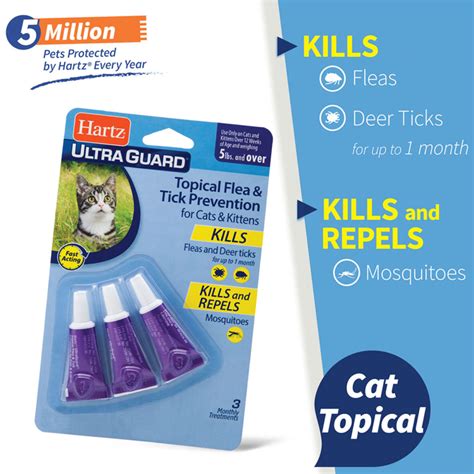 Hartz® Ultraguard® Topical Flea And Tick Prevention For Cats Hartz