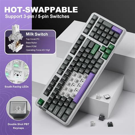 YUNZII B Wireless Mechanical Keyboard Hot Philippines Ubuy