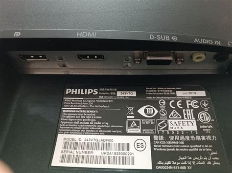 Монітор Philips 243V7Q [під розбір/ремонт]: 1 200 грн. - Мониторы ...