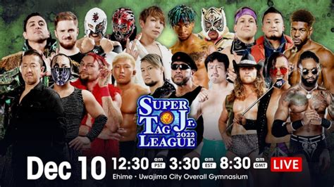 Njpw Super Junior Tag League Night Results Wtl Night Card