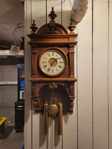 Waterbury Clock Study No Early Version Weight Driven Free Swinger