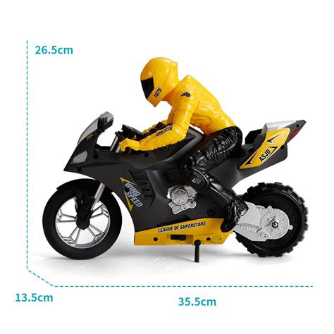 Радиоуправляемый мотоцикл CS toys (дрифт, GYRO, 1:6) 2.4G - HC-801 ...
