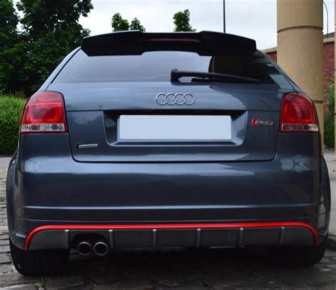 Spoiler Alettone Posteriore Audi A P Porte Rs Stile