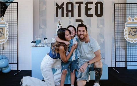 El Cumpleaños Bien Argentino De Mateo Messi