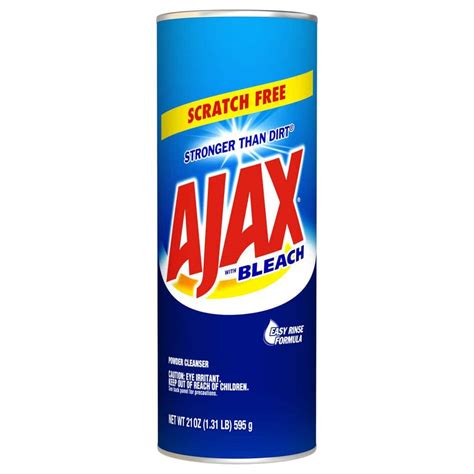 Ajax 21 Oz Powder All Purpose Cleanser With Bleach 105375 The Home Depot