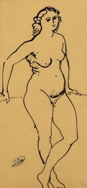 André Derain Standing Nude MutualArt