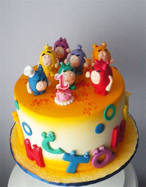 Oddbods Birthday Cake