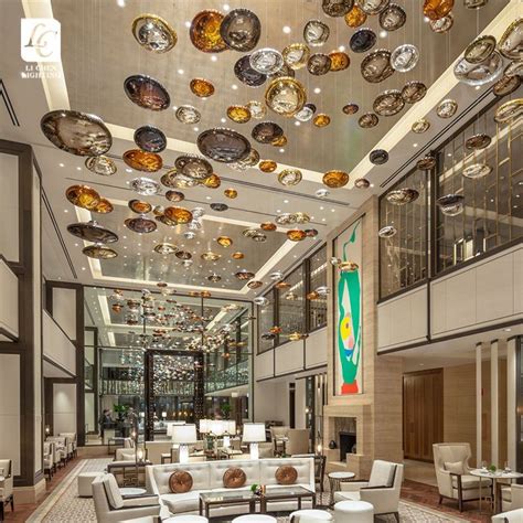 Led Ball Wedding Hotel Lobby Hall Decoration Pendant Light China