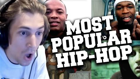 Xqc Reacts To Top 100 Most Viewed Hip Hop Songs Of All Time Updated In