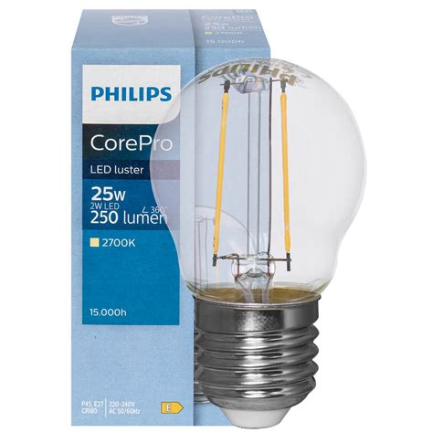 LED-Filament-Lampe, Tropfen-Form, klar, E27, 2700K - LED-Tropfenlampen ...