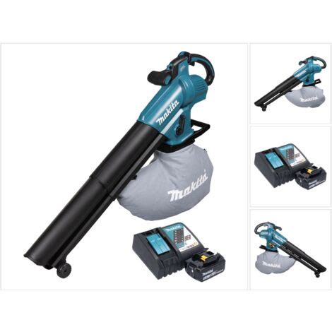 Aspirador Y Soplador De Hojas Sin Escobillas Makita DUB 187 RT 18 V