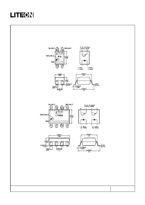 LTV845 Datasheet 5 12 Pages LITEON LED