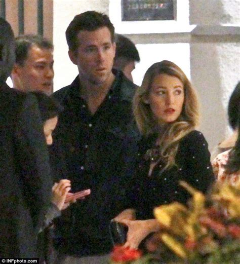 She S His Princess Of China Blake Lively And Ryan Reynolds Step Out