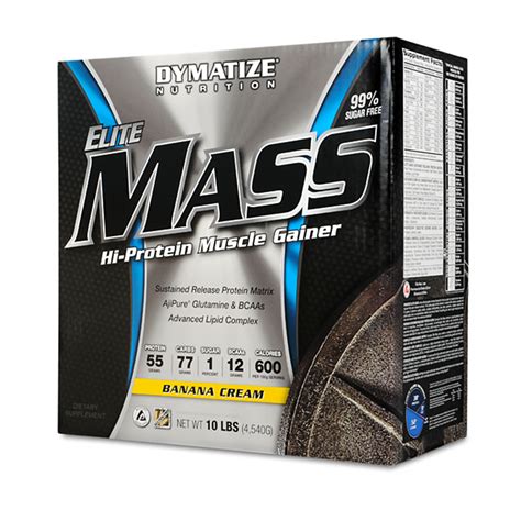 Elite Mass 4540g - Dymatize • 261 zł • Opinie • Sklep SFD