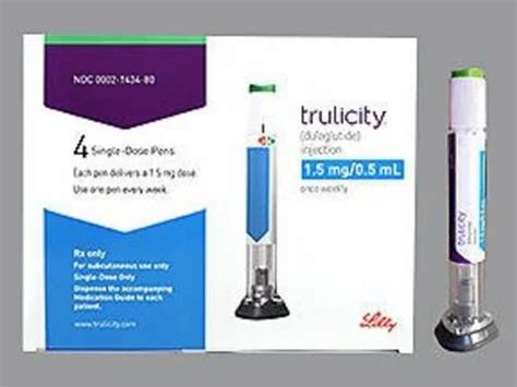 Trulicity Dulaglutide Solution For Injection Lilly Packaging Size