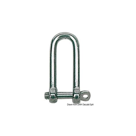 Manille Longue AISI 316 8 Mm Osculati Manilles Longues Discount