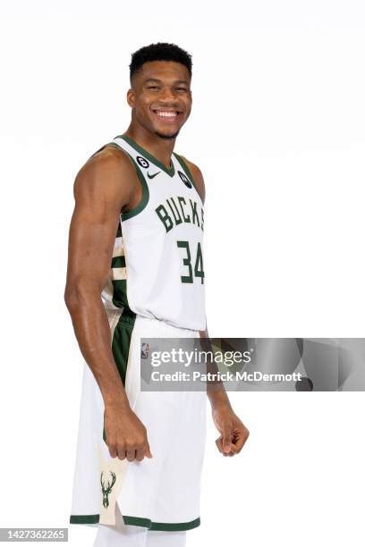 Giannis Antetokounmpo Media Day Photos And Premium High Res Pictures Getty Images