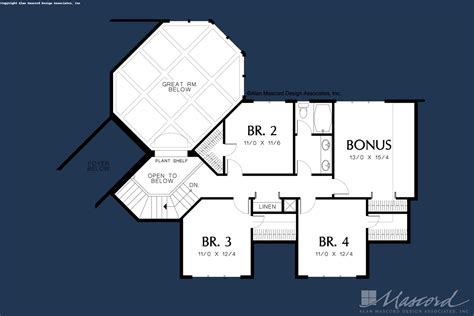 Contemporary House Plan 2361 The Hammond: 3135 Sqft, 4 Beds, 2.1 Baths