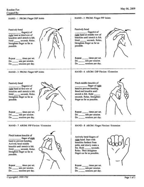 Wrist and Hand Exercises