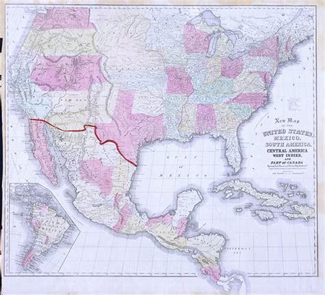 Usa And Central America Map Dorree Kassandra