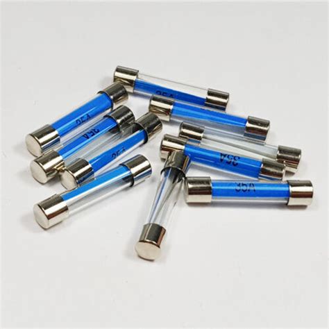 5 X 35 Amp Glass Fuse 35a Amps 6x30mm Quick Blow Fuses A 6 X 30mm Ebay